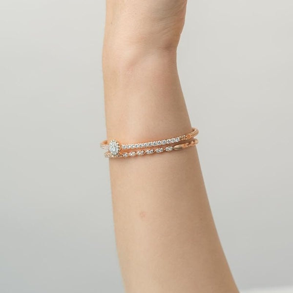 アクセサリー believe in miracle twist bangle TWIST PRISM BANGLE – Lovemark Diamond